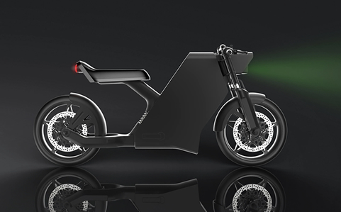 New energy motorcycle